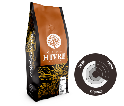 [19150 hbg] Hivre Disque Brun Intense Grain (500g)